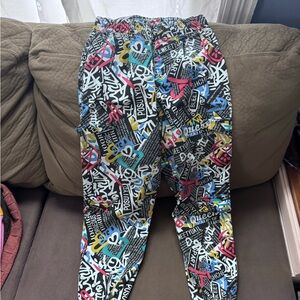 VIP Multicolor Graphic Track Pants